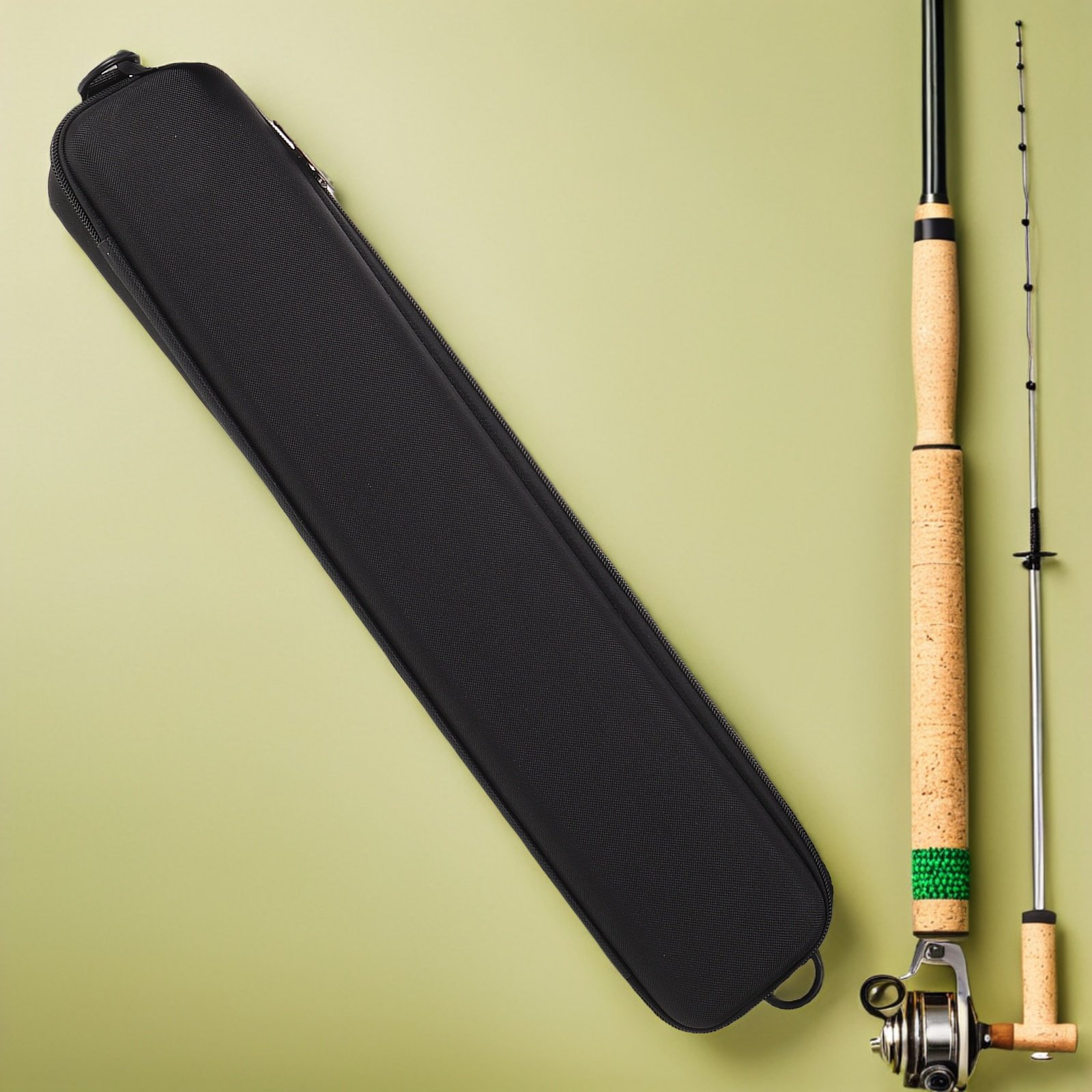 Hard Shell Fishing Rod Case Wa - Fishing Kayak Storage Bag ulasan dan harga