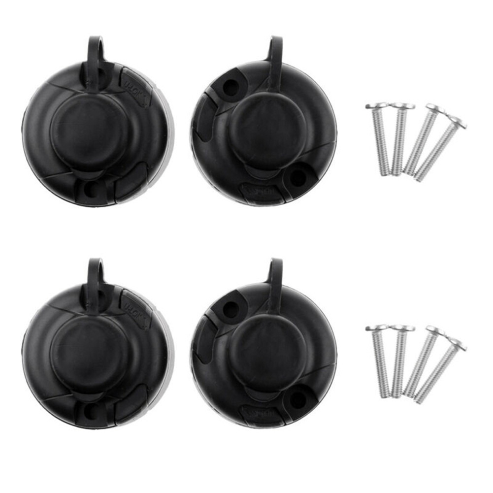4Pcs Black ABS Fishing Rod Hol - Fishing Kayak Rod Holder ulasan dan harga